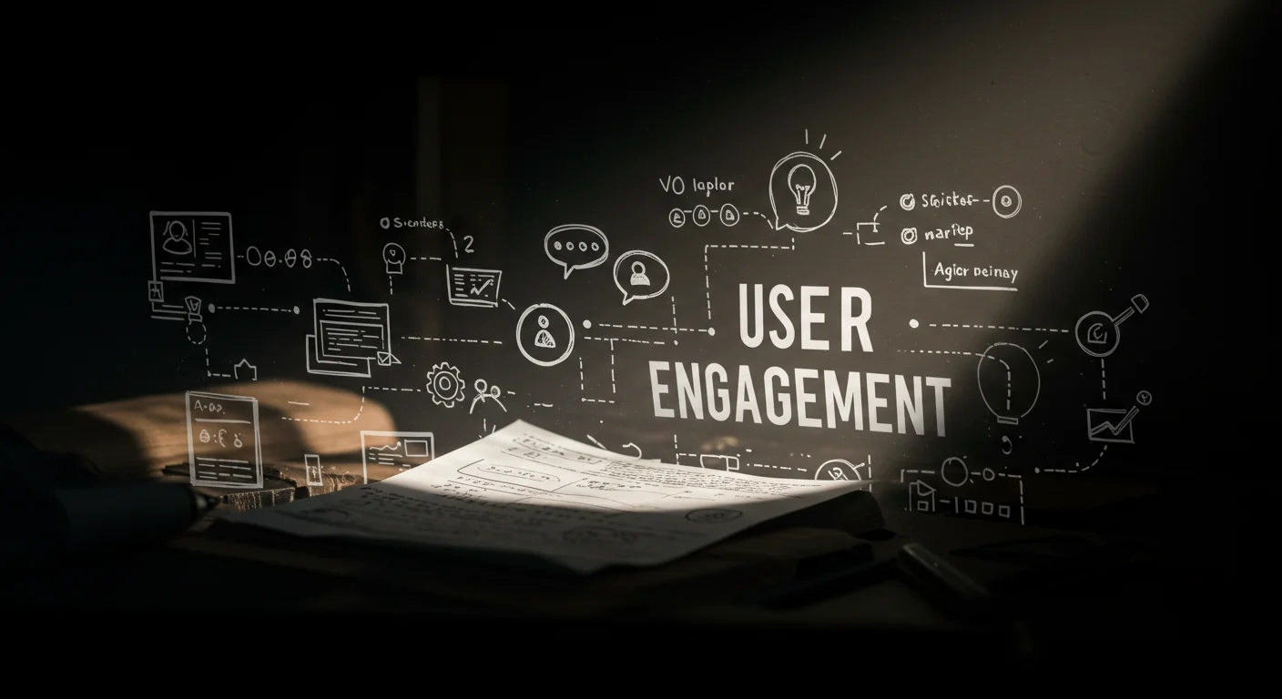 Digital Growth: Expanding Your Online Footprint 3 Visual representation of user engagement concepts, including user behavior, marketing strategies, and interactive technologies.