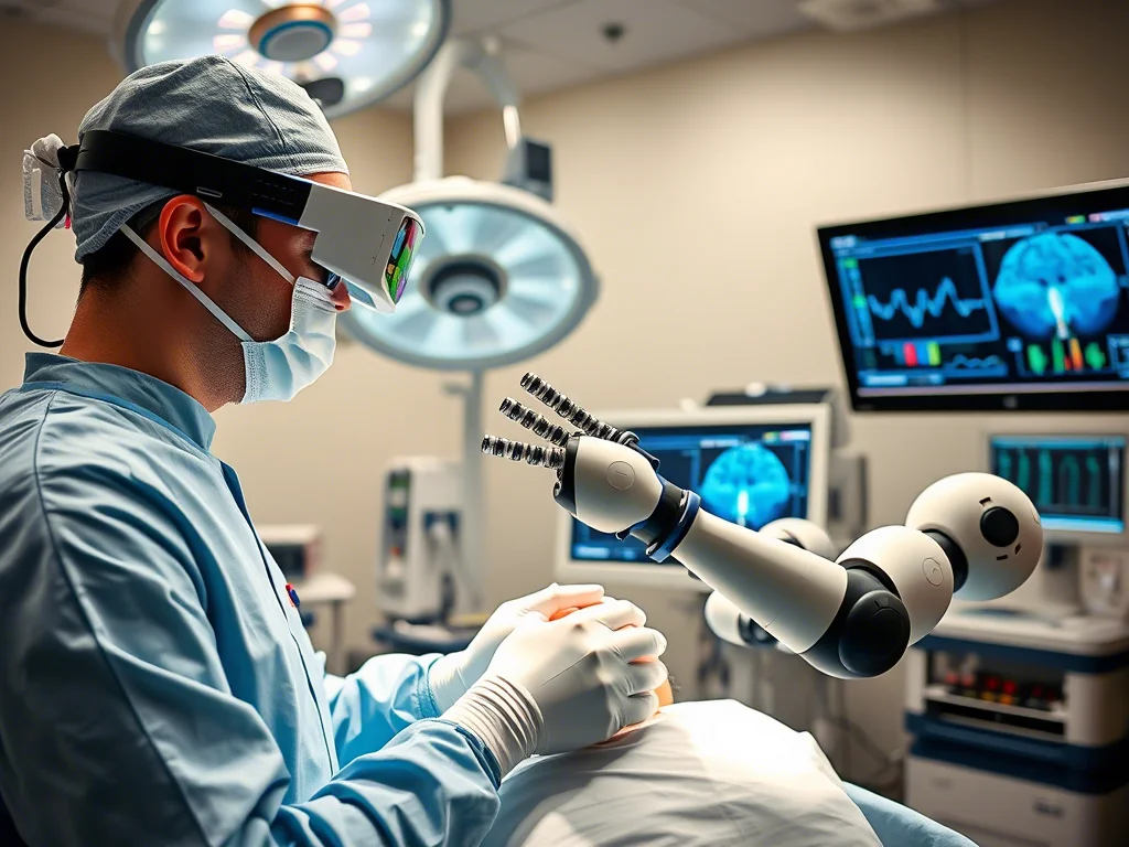 AI Robotic Surgery and Real-Time Assistance.